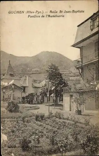 Ak Guchen Hautes-Pyrénées, St. Jean Baptiste Asylum, Seelsorgepavillon
