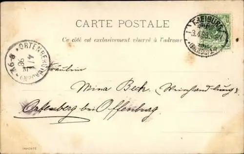 Ak Paris IX Opéra, Opera, Academie Nationale de Musique