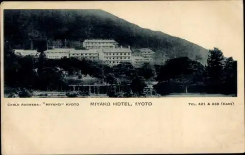 Ak Kyoto Präfektur Kyoto Japan, Miyako-Hotel
