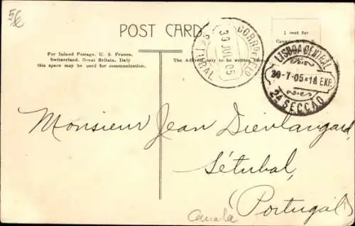 Ak Montreal Quebec Kanada, Quadrat