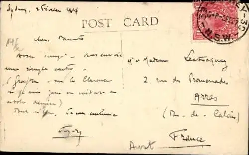 Ak Sydney Australien, Prinzenstraße