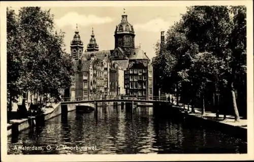 Ak Amsterdam Nordholland Niederlande, OZ Voorburgwal