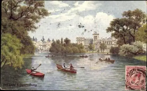 Künstler Ak Newcastle upon Tyne England, St. James Park