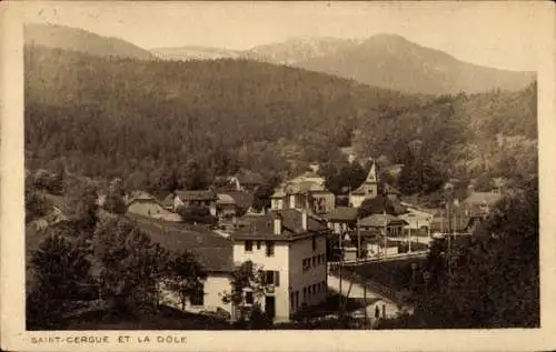 Ak Saint Cergue Kanton Waadt, La Dole