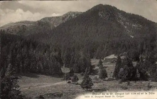 Ak Saint-Cergue Kanton Waadt, Chalet de la Saint Cergue, La Dole