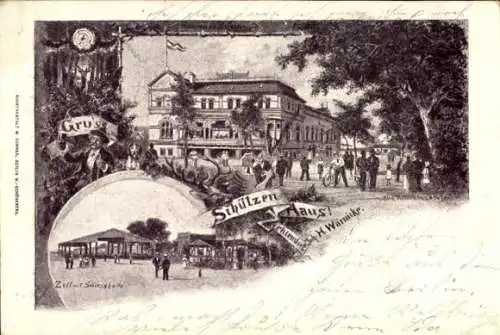 Ak Berlin Zehlendorf, Schützenhaus