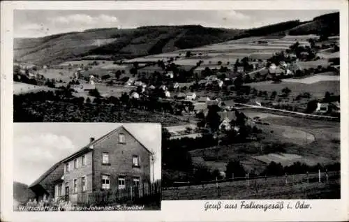 Ak Falken Gesäß Oberzent im Odenwald, Wirtschaft zur Rose