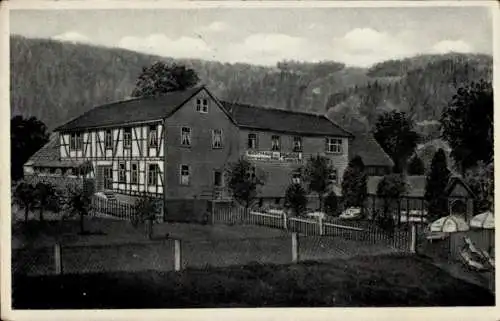 Ak Wahlen Grasellenbach im Odenwald, Gasthaus zum weißen Ross