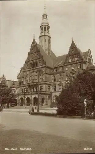 Ak Bielefeld in Nordrhein Westfalen, Rathaus