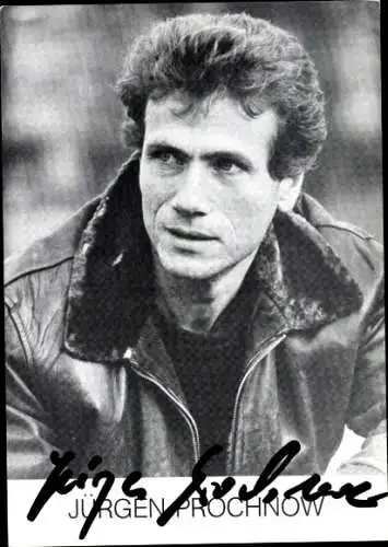 Ak Schauspieler Jürgen Prochnow, Portrait, Autogramm