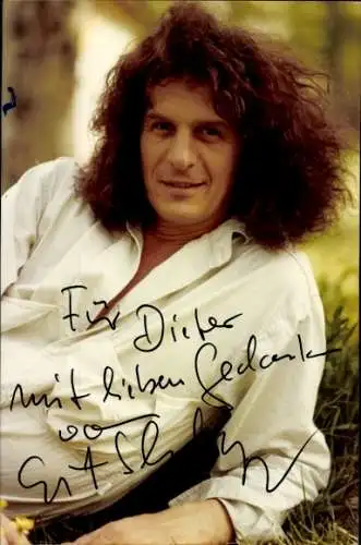 Ak Schauspieler Gert Schleyer, Portrait, Autogramm