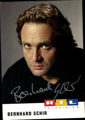 Ak Schauspieler Bernhard Schir, Portrait, Autogramm