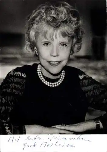 Ak Schauspielerin Grete Mosheim, Portrait, Autogramm
