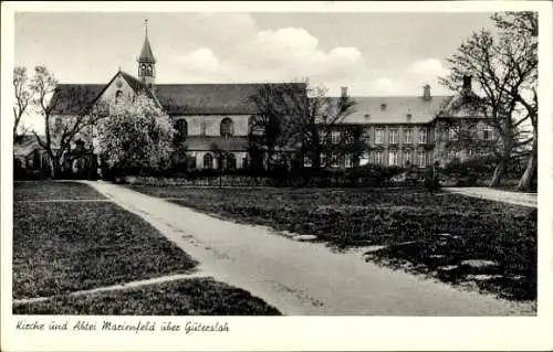 Ak Marienfeld Harsewinkel Westfalen, Kirche, Abtei