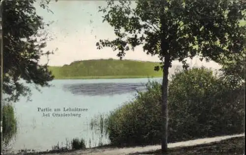 Ak Oranienburg, Partie am Lehnitzsee