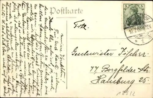 Ak Ostseebad Warnemünde Rostock, Leuchtturm, Strand