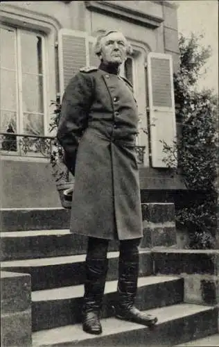 Ak Generalfeldmarschall Gottlieb Graf von Haeseler, auf seiner Besitzung in Plappeville