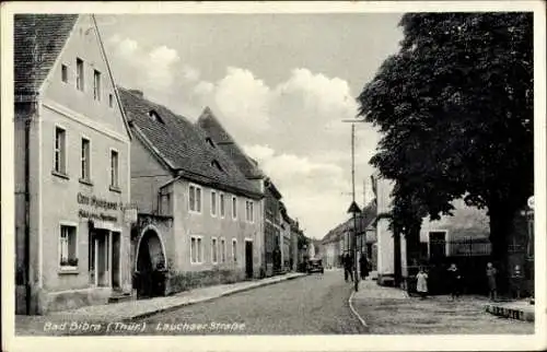 Ak Bad Bibra im Burgenlandkreis, Lauchaer Straße