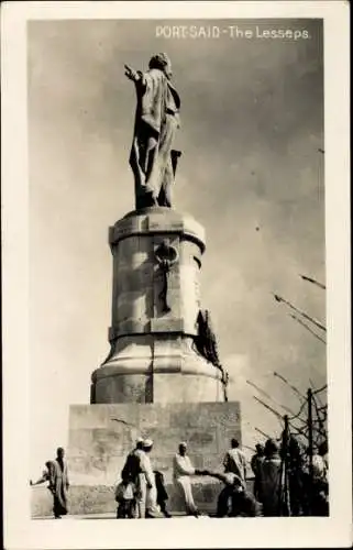 Ak Port Said Ägypten, The Lesseps