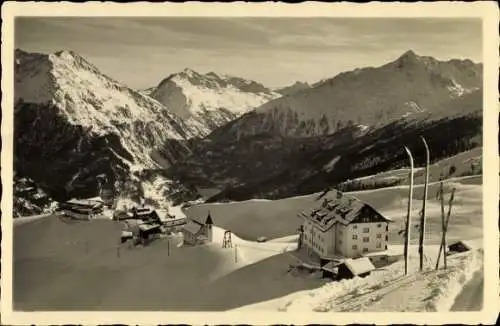 Ak Hochsölden Sölden in Tirol, Gesamtansicht, Ötztal, Winter