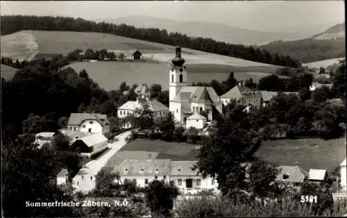 Ak Zöbern Niederösterreich, Gesamtansicht
