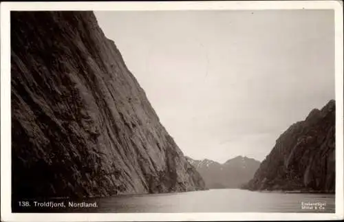Ak Norwegen, Troldfjord, Nordland