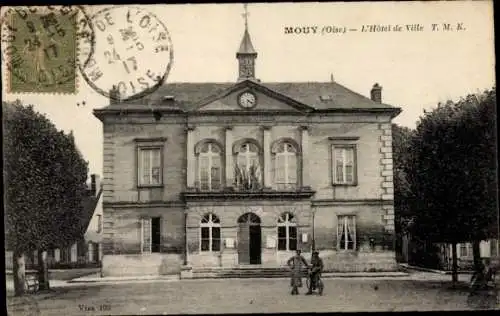 Ak Mouy Oise, Rathaus