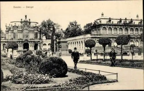 Ak Dresden Altstadt, Königlicher Zwinger