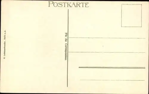 Ak Halle an der Saale, Kaiser Wilhelm Denkmal