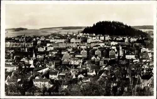 Ak Pößneck in Thüringen, Teilansicht, Altenburg