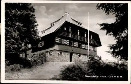 Ak Ottenhöfen im Schwarzwald, Darmstädter Hütte