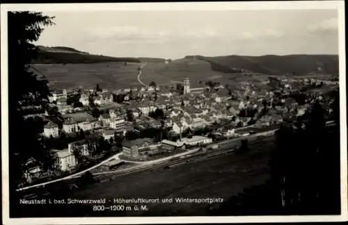 Ak Neustadt im Schwarzwald, Gesamtansicht
