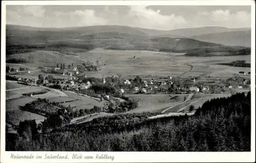 Ak Neuenrade im Sauerland, Blick vom Kohlberg