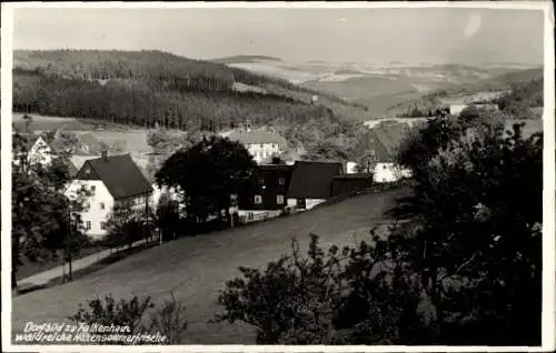 Foto Ak Falkenhain Altenberg im Erzgebirge, Panorama, Naundorfer Höhen