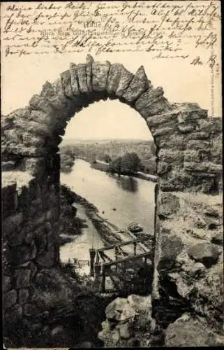 Ak Halle an der Saale, Blick vom Giebichenstein