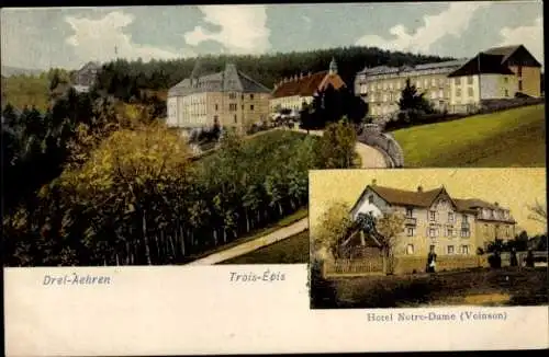 Ak Trois Épis Drei Ähren Elsass Haut Rhin, Hotel Notre Dame