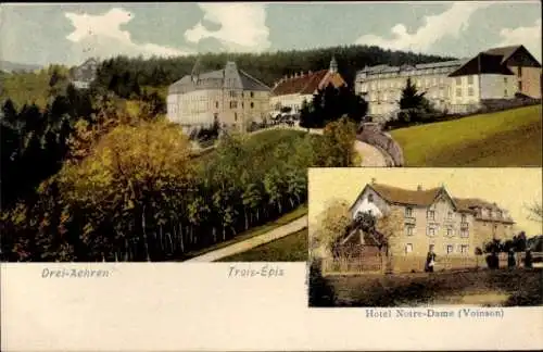 Ak Trois Épis Drei Ähren Elsass Haut Rhin, Hotel Notre Dame