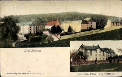 Ak Trois Épis Drei Ähren Elsass Haut Rhin, Hotel Notre Dame