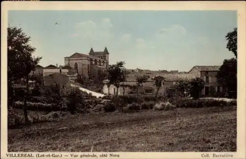Ak Villeréal Lot et Garonne, Gesamtansicht
