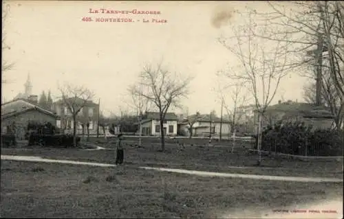 Ak Montbeton Tarn et Garonne, Platz