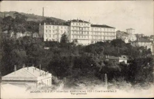 Ak Algier Algier Algerien, Hilfskrankenhaus
