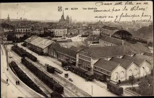 Ak Dijon Côte d’Or, Gesamtansicht