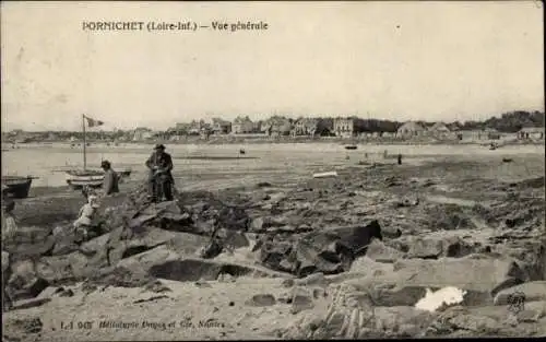 Ak Pornichet Loire Atlantique, Gesamtansicht