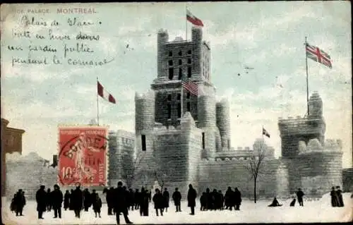 Ak Montreal Québec Kanada, Eispalast