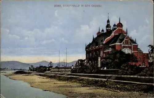 Ak Gronau Bonn am Rhein, Stadthalle