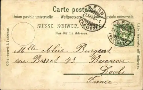 Ak Bern Stadt Schweiz, Kornhausbrücke