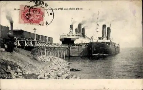 Ak Irkutsk Russland, Hafen, Dampfer