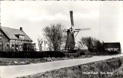Ak Colijnsplaat Zeeland, Alte Mühle