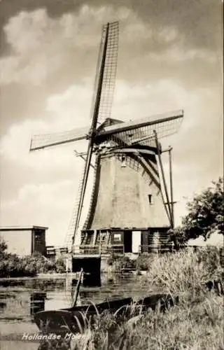 Ak Utrecht Niederlande, Niederländische Mühle