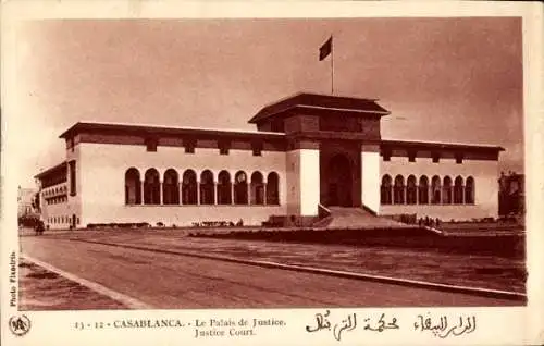 Ak Casablanca Marokko, Le Palais de Justice